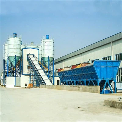 کارخانه بتن دسته ای مرطوب